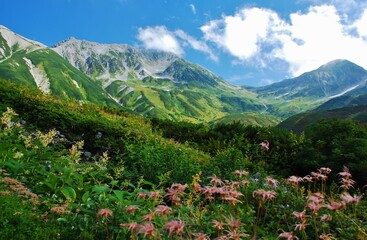 北アルプス　立山連峰