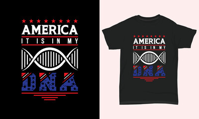 4th July T-shirt Design 