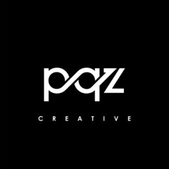 PQZ Letter Initial Logo Design Template Vector Illustration