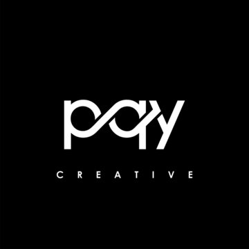 PQY Letter Initial Logo Design Template Vector Illustration