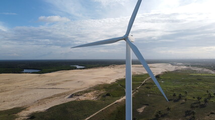 Wind Power in Icaraí de Amontada, Wind Power in Icaraí de Amontada in the Northeast

