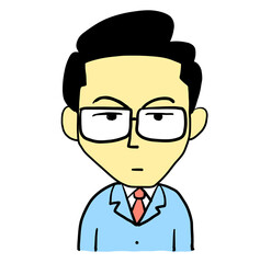 真面目なビジネスマン