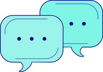 Speach bubbles dialogue icon dialog bubble  vector chat