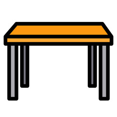 table line icon
