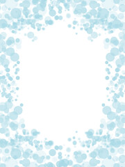 Bokeh Frames illustration for various usage, circle shapes, invitation, baby shower, celebration card, wedding,