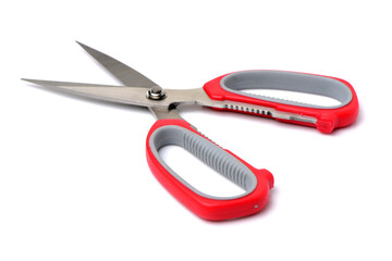 scissors on a white background