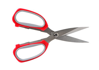 scissors on a white background