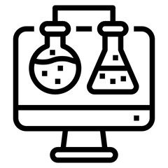 Science outline icon