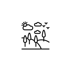 ECO Environment icon in vector. Logotype