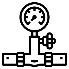 Plumber outline icon