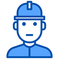 Mail blue style icon