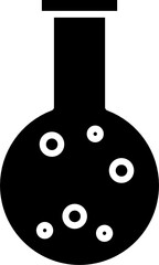 Chemical Beaker Icon. Science concept icon style