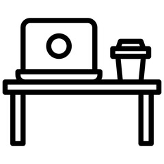 Like outline style icon