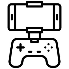 Mail outline style icon