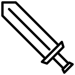 Target outline style icon