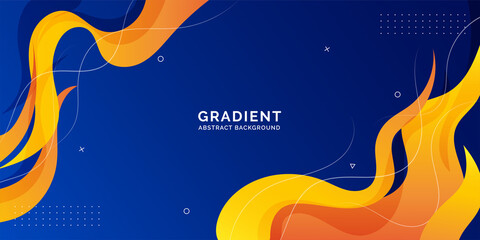 Gradient Abstract Background, Blue Abstract Backgrounds