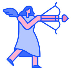 cupid women icon