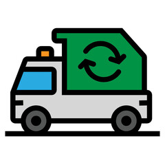trash line icon