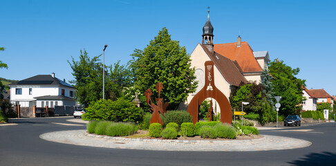 St. Michael's Protestant Parish Church in Hammelburg, Bavaria, Germany - Evangelische Pfarrkirche...