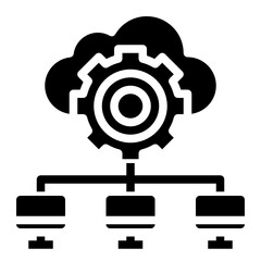 data glyph icon