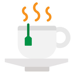 tea flat icon