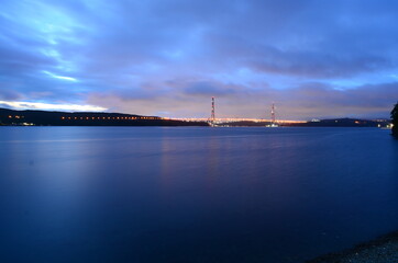 Obraz premium view of the bridge