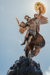 statue of the knight