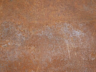 Rusty old metal texture background for interior exterior and industrial construction concept design.