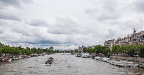 La Seine - Paris - obrazy, fototapety, plakaty