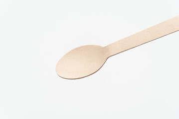 使い捨てのスプーン　木製