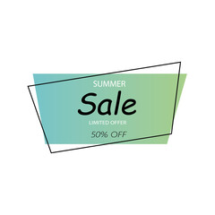 Percentage discount banner icon.10 20 30 40 50 60 70 80 90 percent sale. Vector illustration eps 10