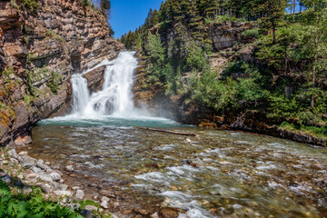 Cameron Falls, Waterton, Alberta