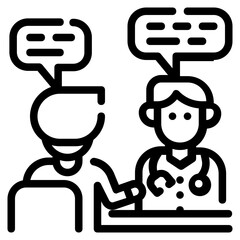 examination line icon