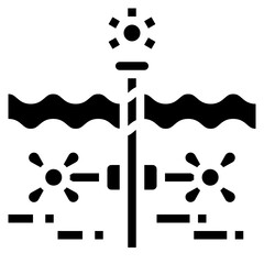 tidal glyph icon