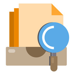 archive flat icon