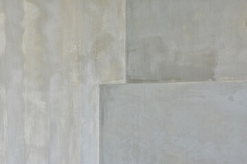 Bare grey cement wall. Concrete texture background. Free space for copy text.