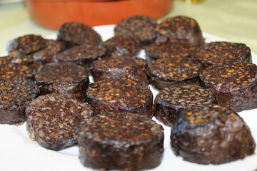 Morcilla de burgos, gastronomía de España