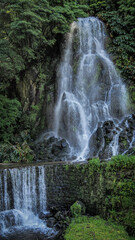 The landscape of Sao Miguel Island in the Azores