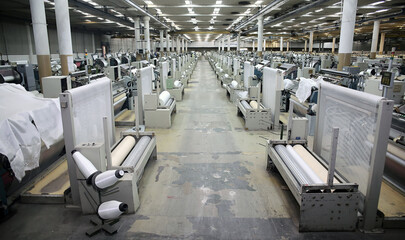 Woven fiberglass roving in a soft cockpit.