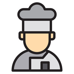 cook line icon
