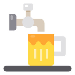 beer flat icon