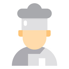cook flat icon