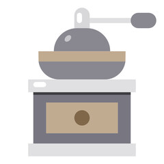 grinder flat icon