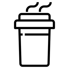 cup line icon