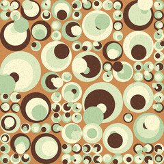 Abstract Geometric Pattern generative computational art illustration