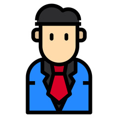 employee line icon