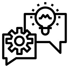 idea line icon