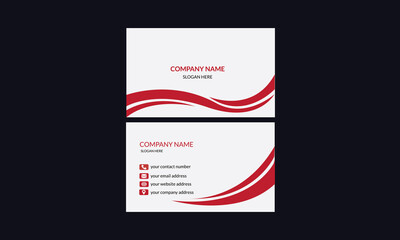 simple elegant business card template