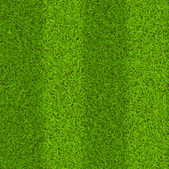 Plakat Soccer field grass