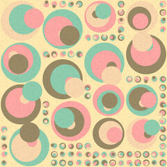 Abstract Geometric Pattern generative computational art illustration